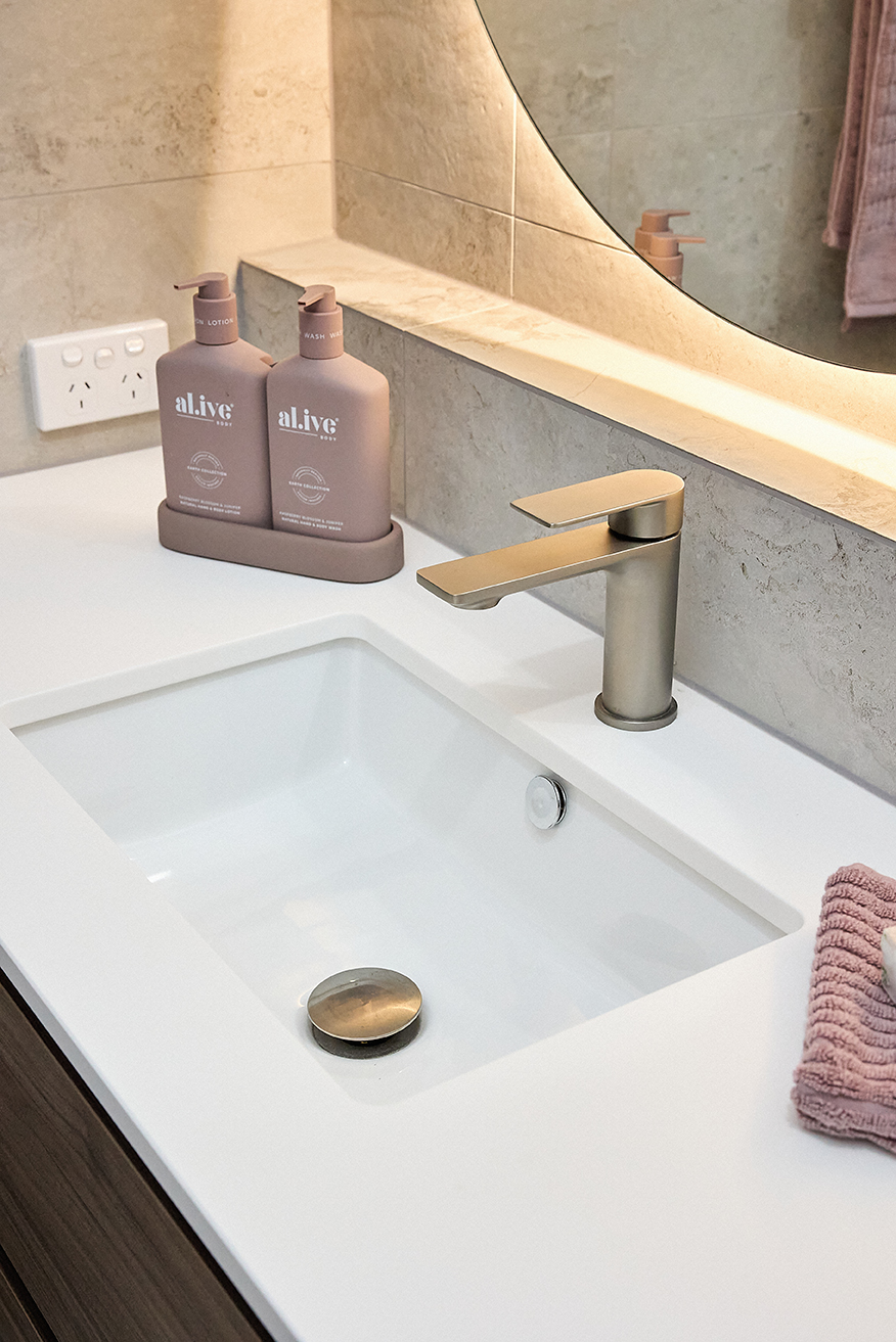 Bathroom renovation at Myrtle Bank, SA 5064